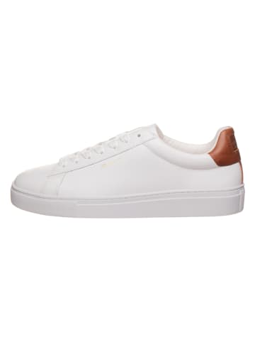 GANT Footwear Skórzane sneakersy "Mc Julien" w kolorze białym