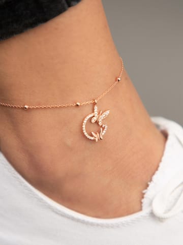 Lodie Silver Zilveren enkelbandje met hanger