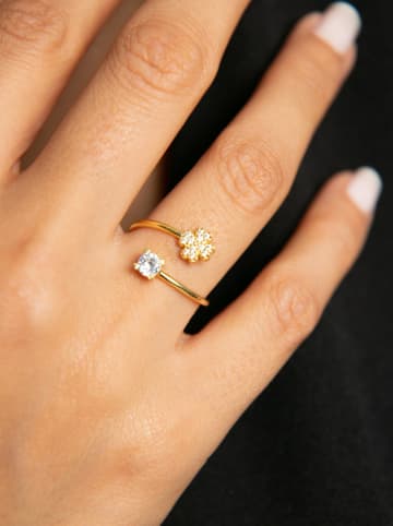 Heliophilia Silber-Ring mit Edelsteinen