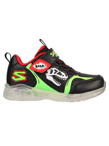 Skechers Sneakers "Ilumi Brights" zwart/meerkleurig