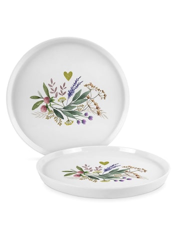 ppd Dessertbord "Provence" wit - Ø 21 cm