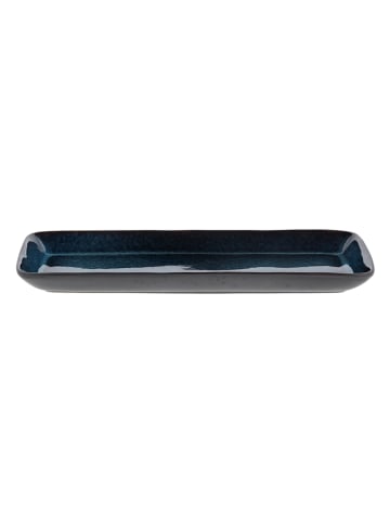 Bitz Servierplatte in Schwarz/ Dunkelblau - (B)38 x (H)14 x (T)7 cm