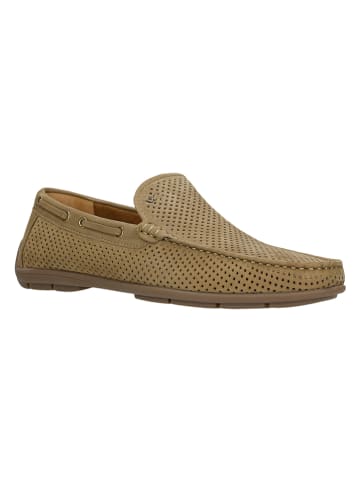Wojas Leder-Mokassins in Beige