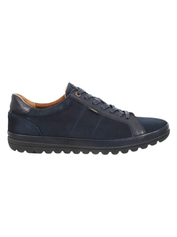 Wojas Leren sneakers donkerblauw