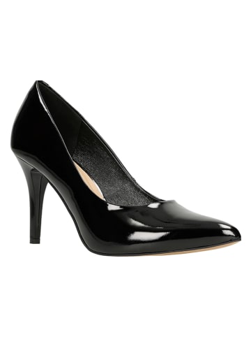 Wojas Leder-Pumps in Schwarz
