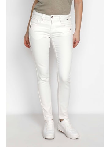 Cream Dżinsy - Slim fit - w kolorze białym