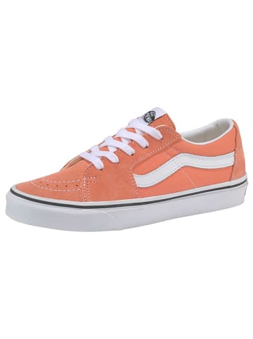 Vans Skórzane sneakersy w kolorze pomarańczowym
