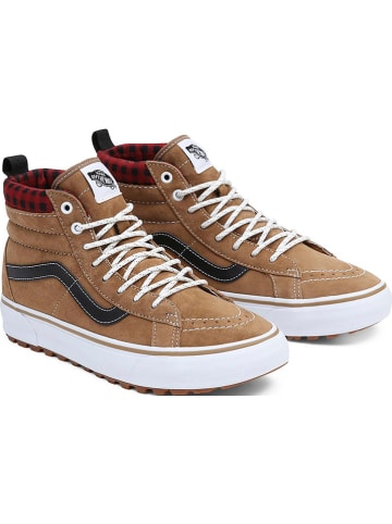 Vans Leren sneakers lichtbruin