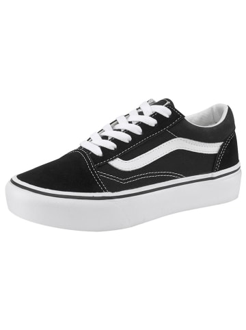 Vans Skórzane sneakersy w kolorze czarnym