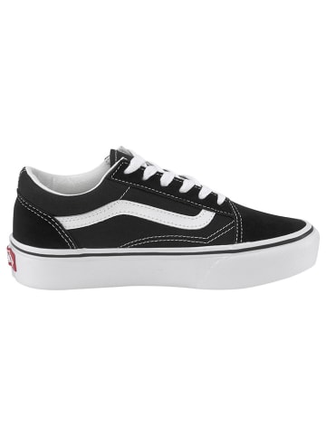 Vans Skórzane sneakersy w kolorze czarnym