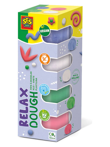 SES Plastelina (4 szt.) - 4 x 90 g - 12 m+