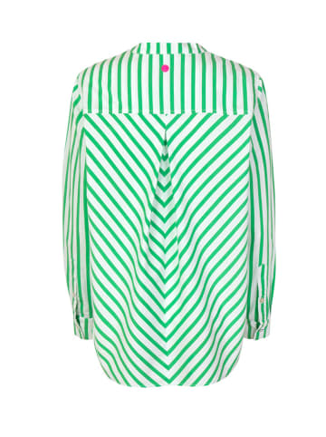 LIEBLINGSSTÜCK Bluzka "Feja" w kolorze zielono-białym