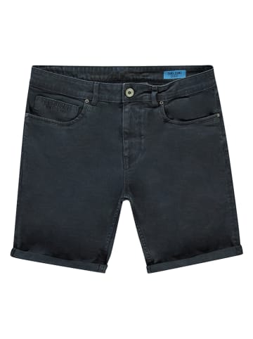 Cars Jeans Szorty dżinsowe "Blacker" w kolorze granatowym