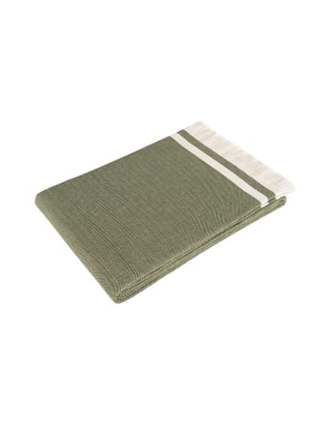 Colourful Cotton Sprei groen