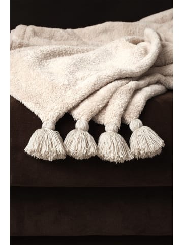 Colorful Cotton Plaid "Puffy" in Beige