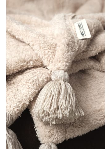 Colorful Cotton Plaid "Puffy" in Beige