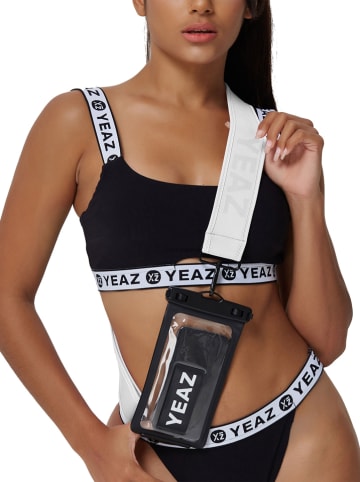 YEAZ Handytasche "Ocean Shot in Schwarz/ Weiß - (B)16 x (H)22,5 x (T)1,6 cm