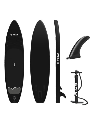 YEAZ Stand-Up-Paddle Board "Nelio Exotrace" in Schwarz - (L)305 x (B)78 x (H)15 cm