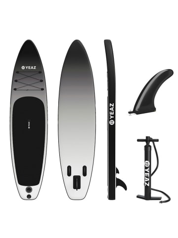 YEAZ Stand-Up-Paddle Board "Black Sands Aquatrek" in Grau - (L)305 x (B)78 x (H)15 cm
