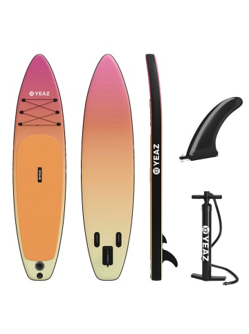 YEAZ Stand-Up-Paddle Board "Paradise Exotrace" in Orange - (L)305 x (B)78 x (H)15 cm