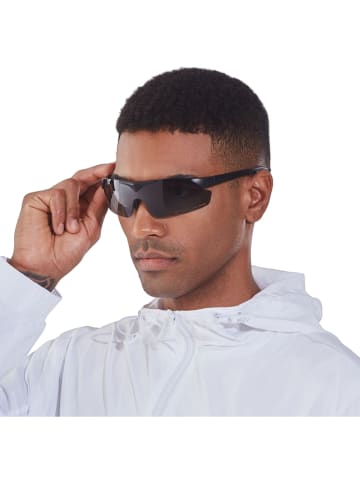 YEAZ Unisex-Sonnenbrille "SUNUP" in Schwarz/ Grau
