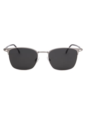 Hugo Boss Herenzonnebril zilverkleurig/zwart