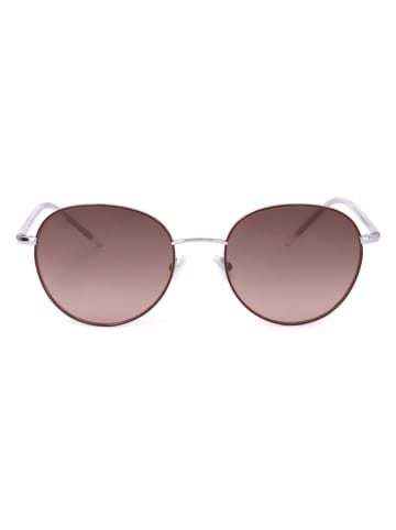 Hugo Boss Damen-Sonnenbrille in Silber/ Braun
