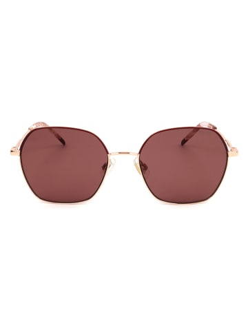 HUGO Damen-Sonnenbrille in Rotbraun/ Gold