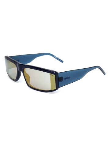 HUGO Herren-Sonnenbrille in Blau/ Grau