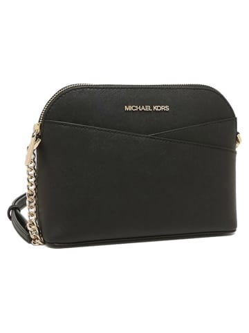 Michael Kors Leder-Umhängetasche in Schwarz - (B)21 x (H)16 x (T)9 cm