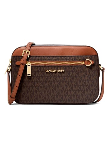 Michael Kors Schoudertas bruin - (B)24 x (H)16,5 x (D)5 cm