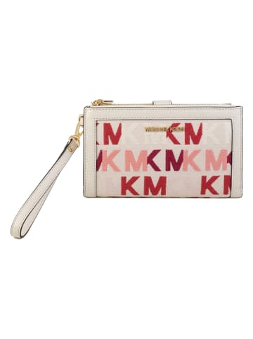 Michael Kors Leren portemonnee beige - (B)18 x (H)11 x (D)1 cm