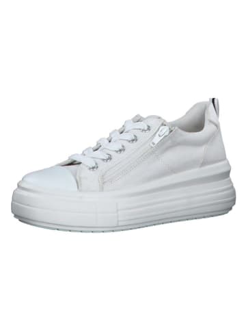 Marco Tozzi Sneakersy w kolorze białym