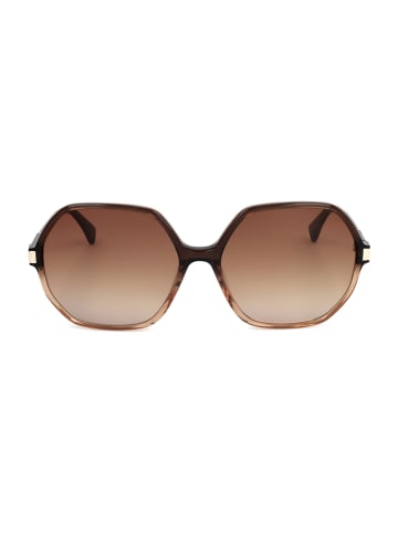 Longchamp Damen-Sonnenbrille in Dunkelbraun