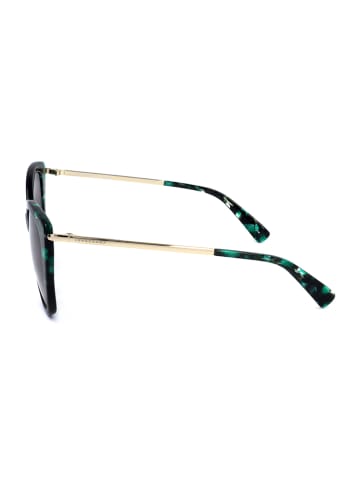Longchamp Damskie okulary przeciwsłoneczne w kolorze złoto-czarnym