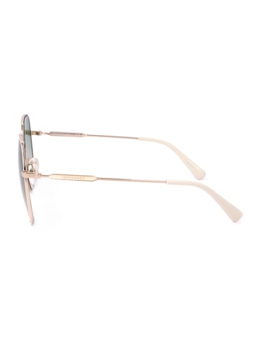 Longchamp Damen-Sonnenbrille in Gold/ Grün