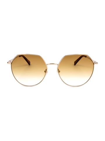 Longchamp Damen-Sonnenbrille in Gold/ Orange