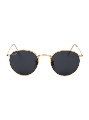 Ray Ban Unisekszonnebril goudkleurig/zwart