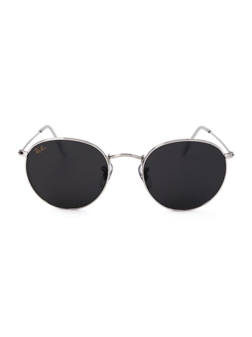 Ray Ban Okulary przeciwsłoneczne unisex w kolorze srebrno-czarnym