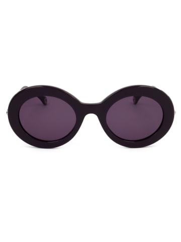 Carolina Herrera Damen-Sonnenbrille in Pflaume/ Silber