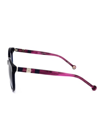 Carolina Herrera Damskie okulary przeciwsłoneczne w kolorze granatowo-fioletowym