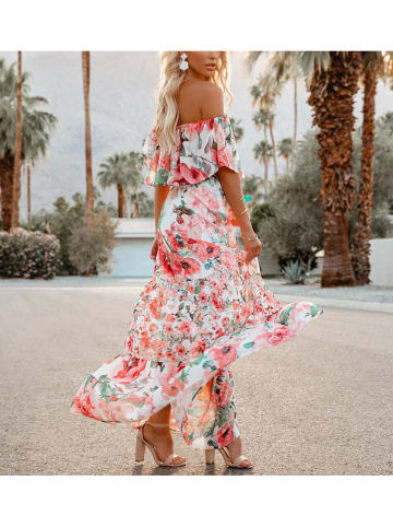 LA Angels Kleid in Creme/ Rosa