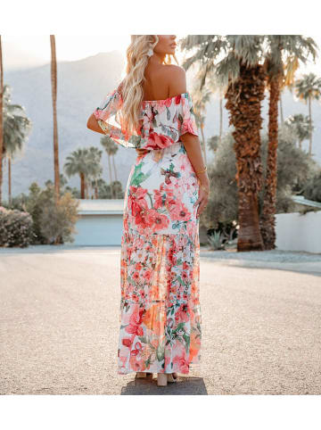 LA Angels Kleid in Creme/ Rosa