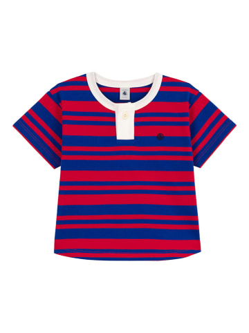 PETIT BATEAU Shirt rood/blauw
