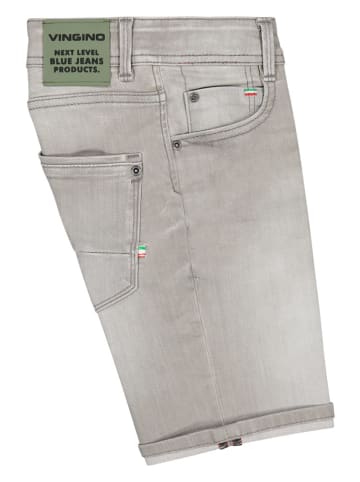 Vingino Jeans-Shorts "Charlie" in Hellgrau