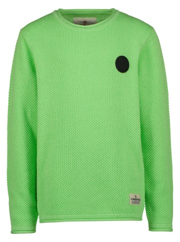 Vingino Sweter "Maroe" w kolorze zielonym