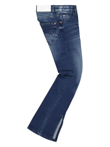 Vingino Spijkerbroek "Britte Split" - flare fit - blauw