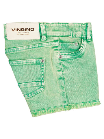 Vingino Jeans-Shorts "Dafina" in Grün