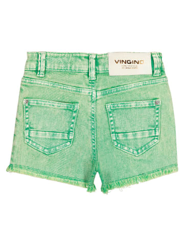 Vingino Jeans-Shorts "Dafina" in Grün