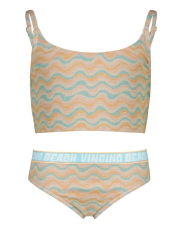 Vingino Bikini "Zemmy" in Orange/ Türkis
